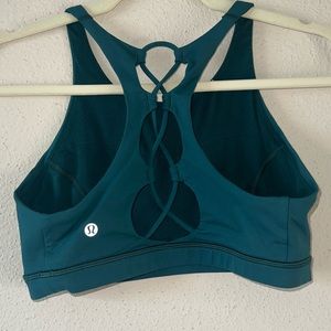 lululemon high neck cross cross back rare style 8